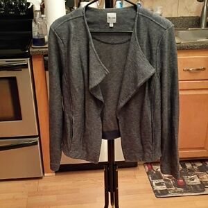 NIC+ZOE Charcoal Women's Cardigan